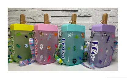 Kids Ice Lolly Popsicle Water Bottles - Multiple Designs