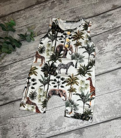 Safari Animal Romper