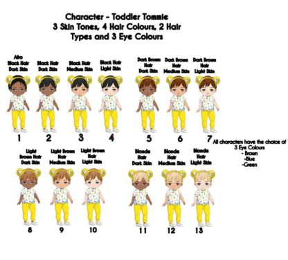 Boys Children In Need 2023 T-Shirt Characters