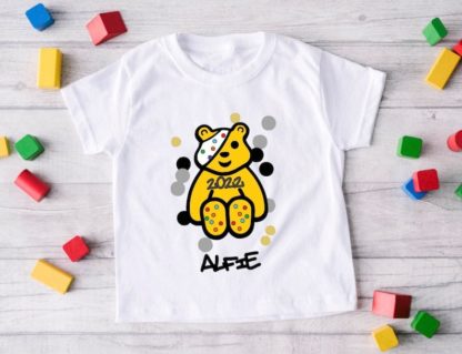 Children In Need T-Shirt Pudsey - Black