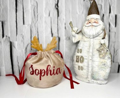 Lapland Reveal Reindeer Gift Bag Name Only