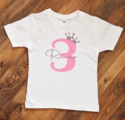 Personalised Birthday T-Shirt