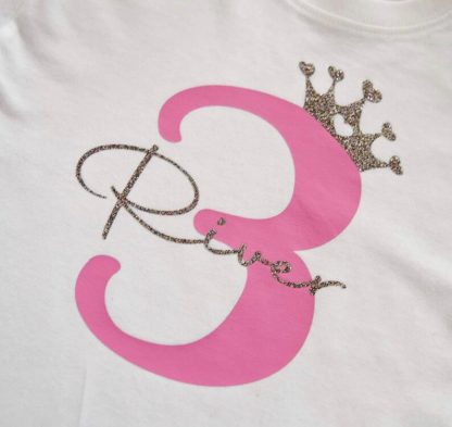 Personalised Birthday T-Shirt Design