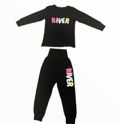 Personalised Girls Tracksuit 2 Piece Set