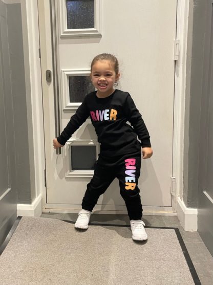 Personalised Girls Tracksuit